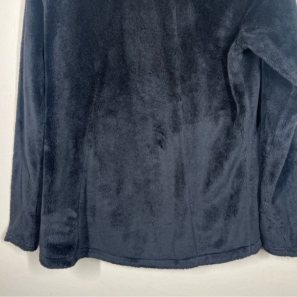The North Face Women's Osito Fleece Black Zip Up Fuzzy Jacket Size Medium - Picture 9 of 9